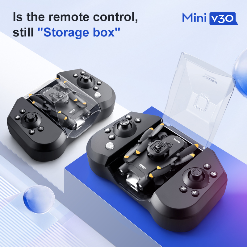 Mini V30 WiFi FPV Drone With 4 - đánh giá và giá Drone Camera Night Vision