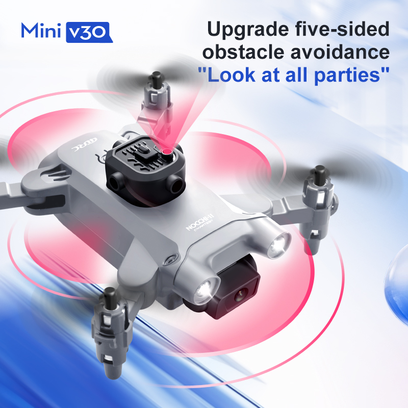 Mini V30 WiFi FPV Drone With 4 - đánh giá và giá Drone Camera Night Vision