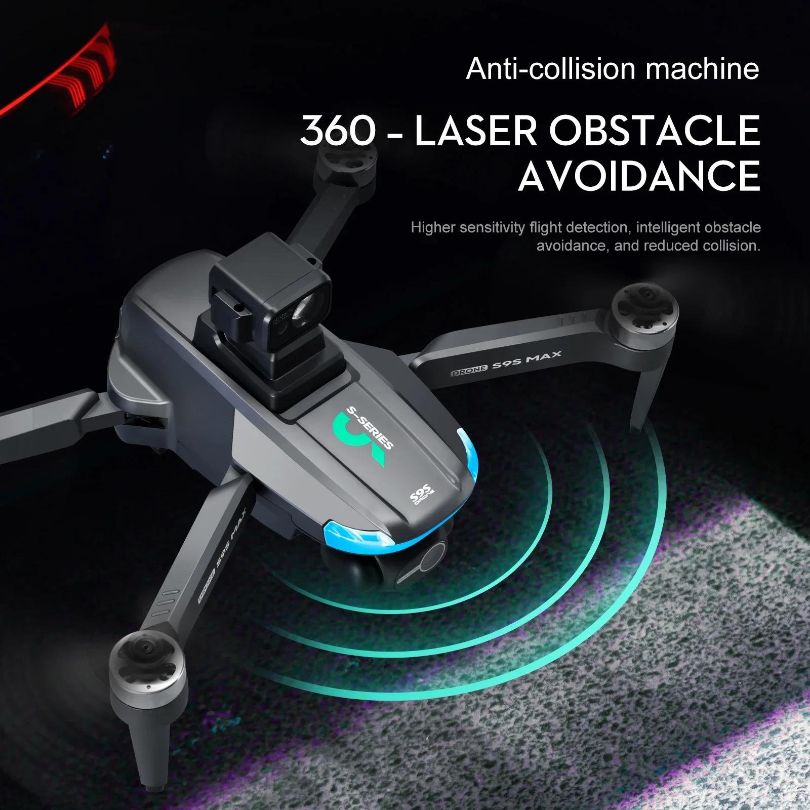 NEW S9S MAX MINI Drone 4K 2-Ax - đánh giá và giá Drone Camera Night Vision