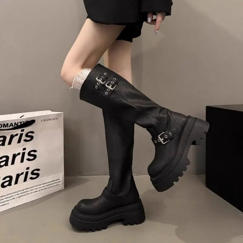 Women Chunky Platform Knee Hig - đánh giá và giá Drone Camera Stabilized