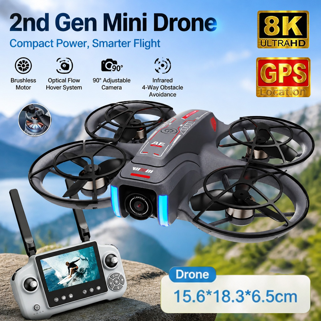 New 2nd AE21 GPS Drone Profess - đánh giá và giá Drone Camera Night Vision