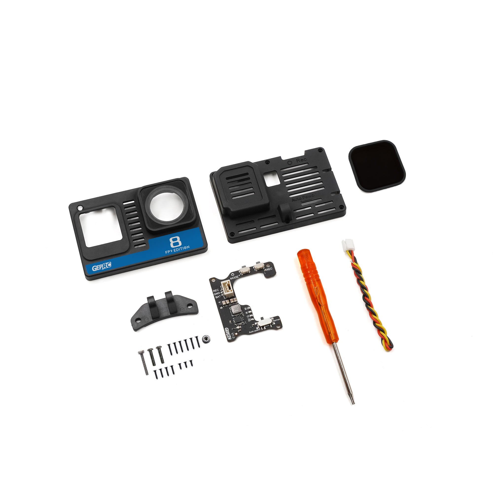 GEPRC Khỏa Thân Ốp Lưng Với BE - đánh giá và giá Drone Camera Case