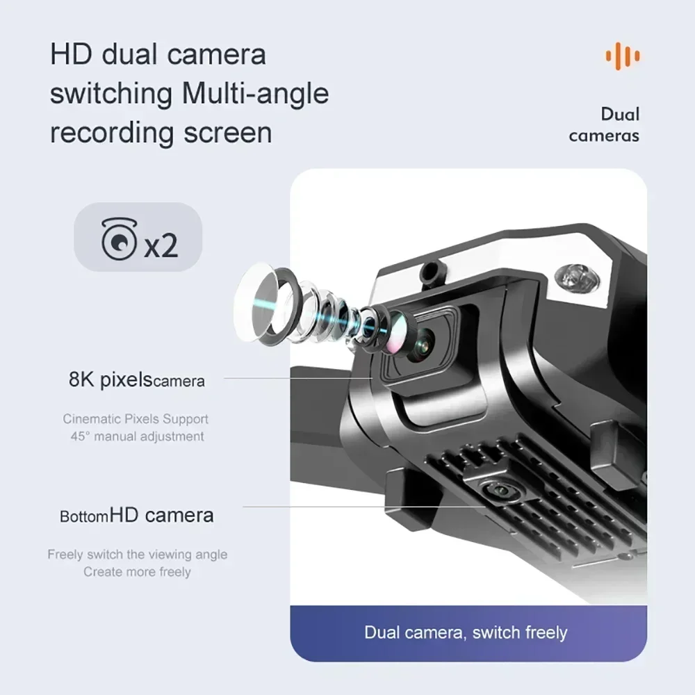 G6 Pro 8K Dual-Camera Drone, 5 - đánh giá và giá Drone Camera Mount