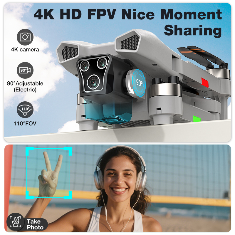 NEW Hot L017 Pro Drone Brushle - đánh giá và giá Drone Camera Mount
